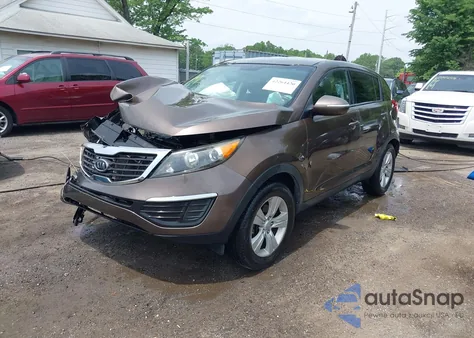 2012 Kia Sportage Lx из США, поврежденный, VIN KNDPB3A20C7290990